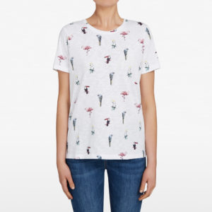 French Connection Birds In Paradise Tee