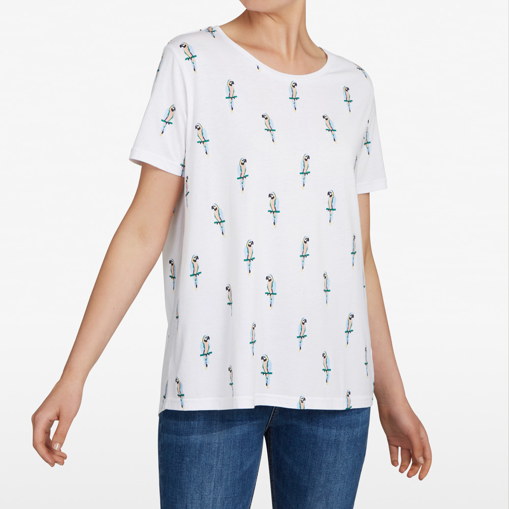 French Connection Geo Parrot Tee