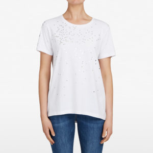 French Connection Confetti Foil Tee