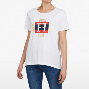 French Connection Fcuk Foil Logo Tee