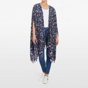 French Connection Disty Bloom Printed Kaftan