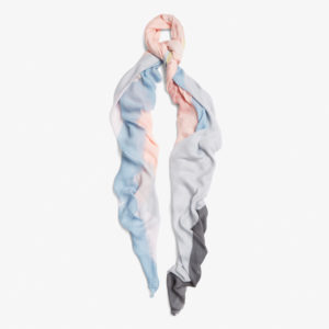 French Connection Pastel Stripe Woven Scarf