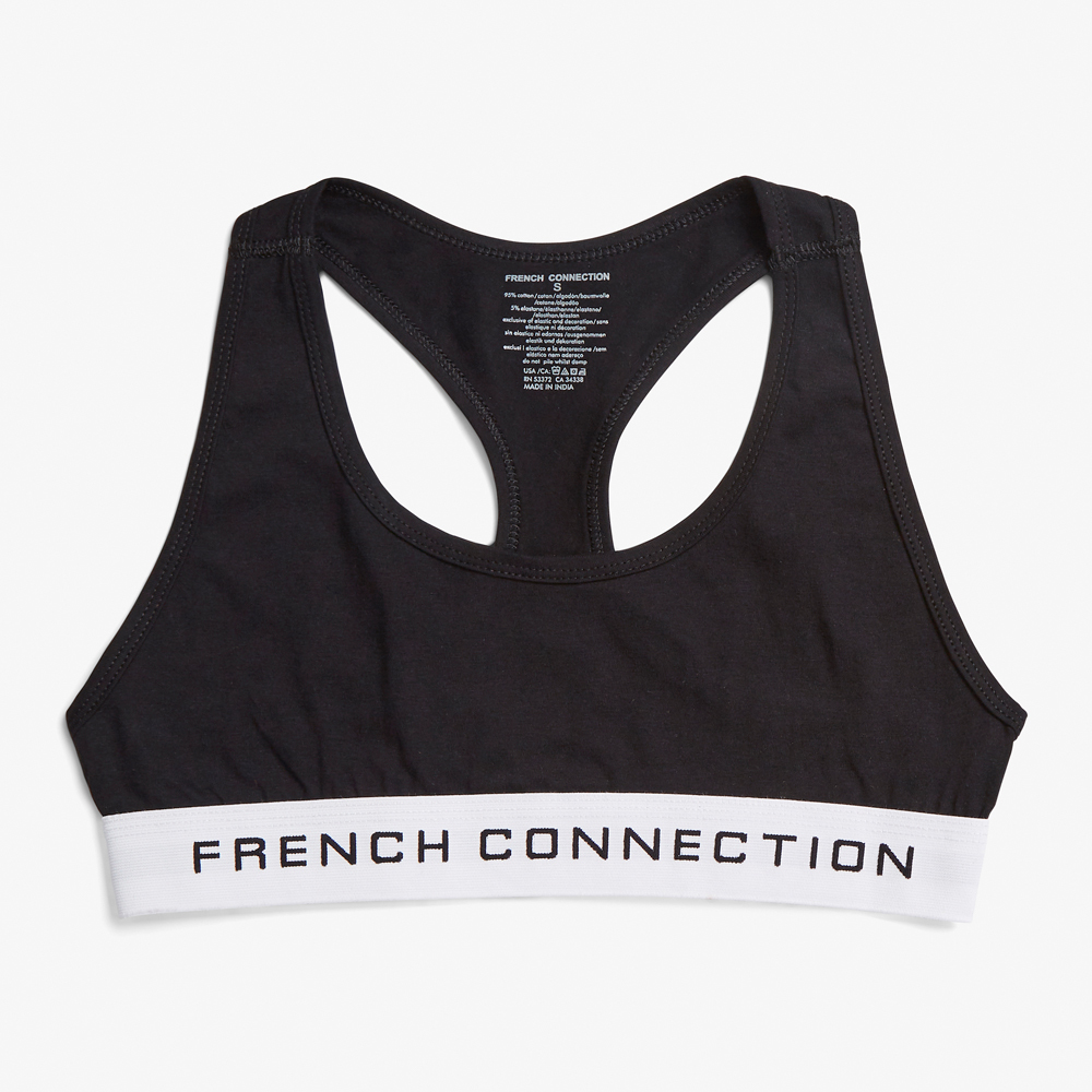 French Connection Crop Top And Standard Brief Pack