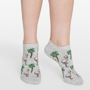 French Connection Flamingo Palm Socks