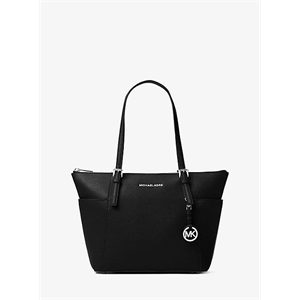 MICHAEL Michael Kors Jet Set Saffiano Leather Top-Zip Tote Bag