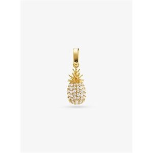 Michael Kors 14k Gold-Plated Sterling Silver Pave Pineapple Charm