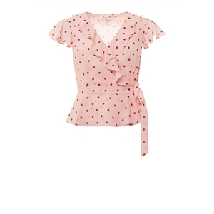 Alannah Hill Kiss Me Quick Wrap Top