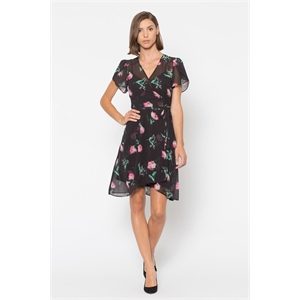 Alannah Hill Snowbell&Rose Wrap Dress