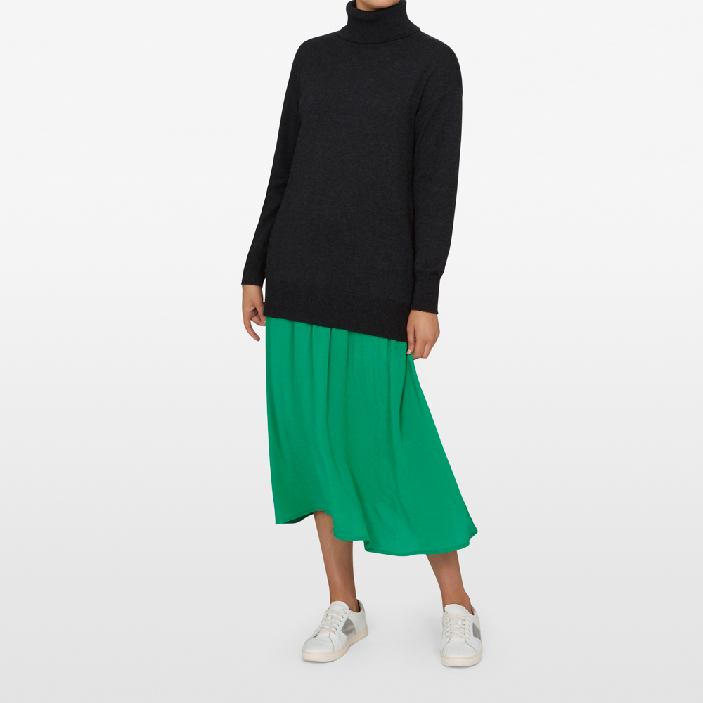 French Connection Spliced Sweater Dress