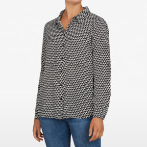 French Connection Heart Button Through Shirt