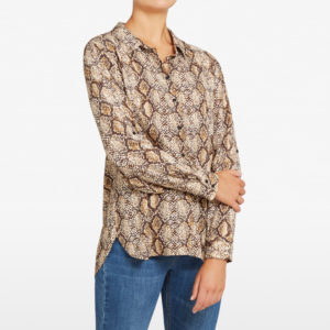 French Connection Snake Print Shirt