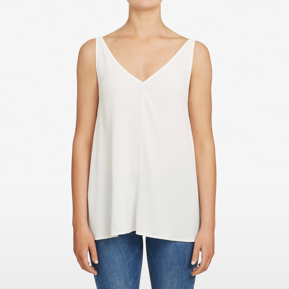 French Connection V Neck Draped Cami