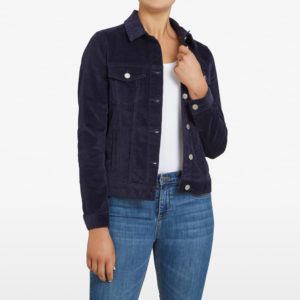 French Connection Stretch Cord Jacket