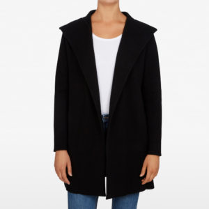 French Connection Hooded Draped Coat