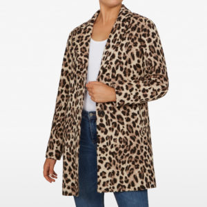 French Connection Animal Longline Coat