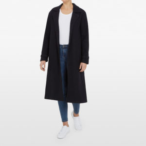 French Connection Longline Wrap Coat
