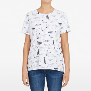 French Connection Birds Of The Sea Tee