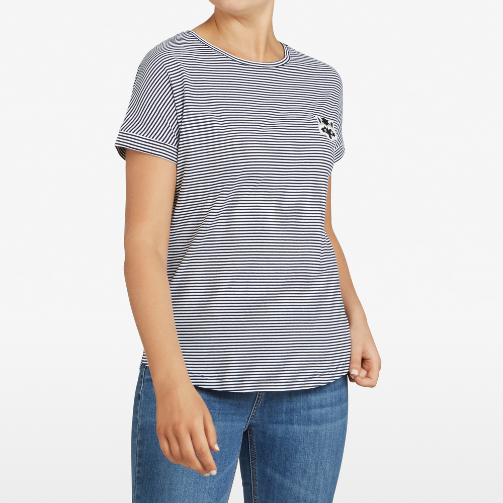 French Connection Raccoon Stripe Tee