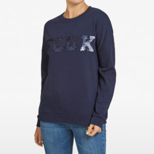 French Connection Fcuk Sequin Sweat