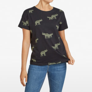 French Connection Elephant Printed Tee
