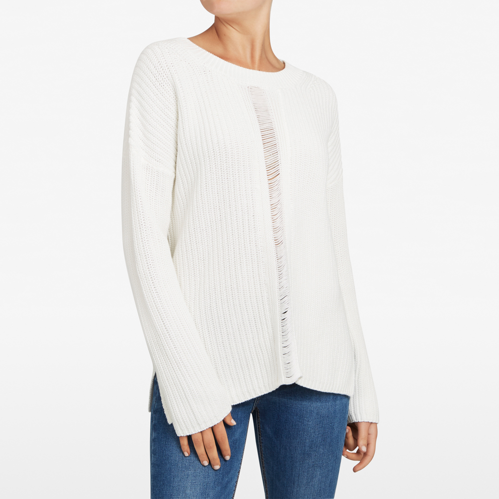 French Connection Ladder Front Mozart Knit