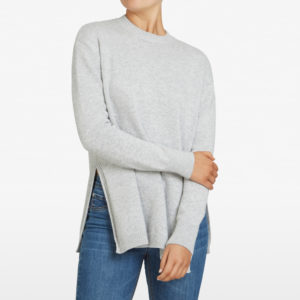 French Connection Deep Side Split Knit
