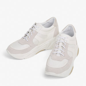 French Connection White Chunky Sneaker