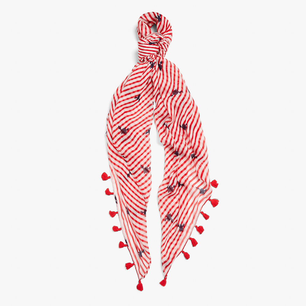 French Connection Hanging Crab Scarf