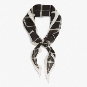 French Connection Check Me Out Neckerchief