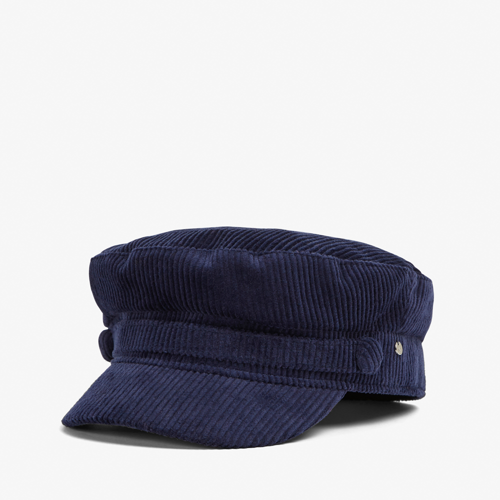 French Connection Corduroy Paperboy Cap