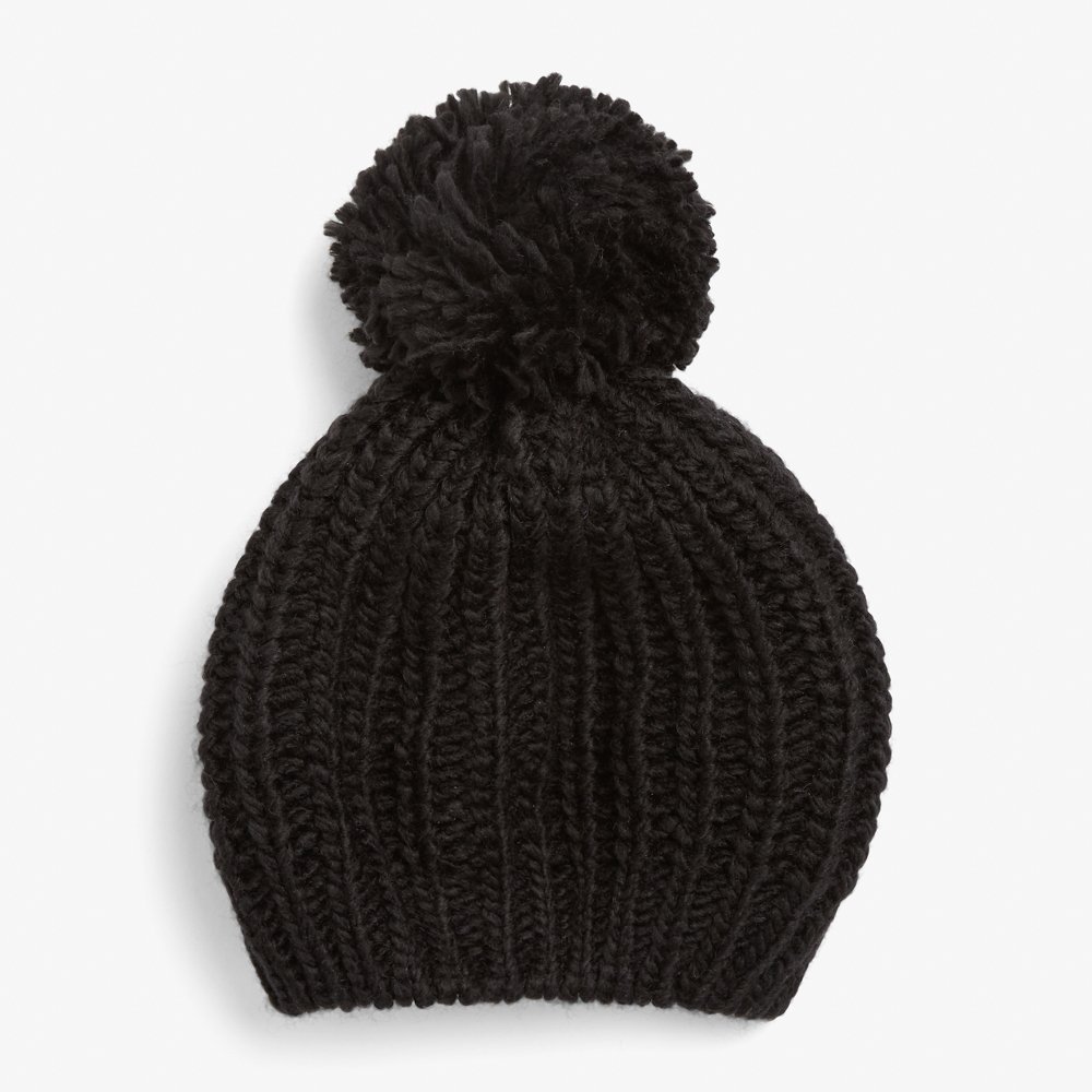 French Connection Knitted Pom Beret