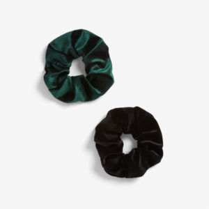 French Connection Velvet Scrunchie Set