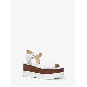 MICHAEL Michael Kors Marlon Leather Flatform Sandal