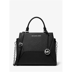 MICHAEL Michael Kors Prism Large Saffiano Leather Satchel
