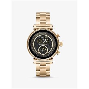 Michael Kors Access Sofie Heart Rate Gold-Tone Smartwatch