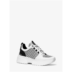 MICHAEL Michael Kors Cosmo Checkerboard Logo Trainer