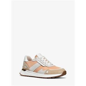 MICHAEL Michael Kors Monroe Scuba And Suede Trainer