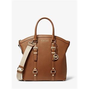 MICHAEL Michael Kors Bedford Legacy Large Pebbled Leather Dome Tote Bag