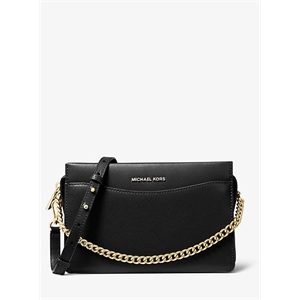 MICHAEL Michael Kors Jet Set Large Leather Chain Crossbody Bag