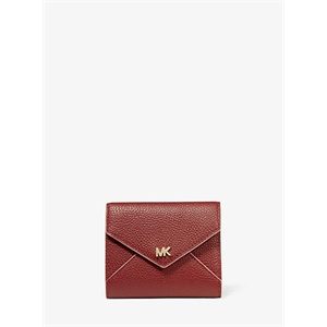 MICHAEL Michael Kors Medium Two-Tone Pebbled Leather Envelope Wallet