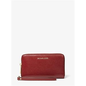 MICHAEL Michael Kors Large Pebbled Leather Smartphone Wristlet