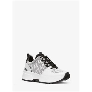 MICHAEL Michael Kors Cosmo Scuba And Leather Trainer