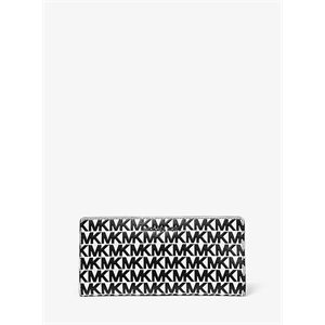 MICHAEL Michael Kors Large Logo-Embossed Leather Slim Wallet