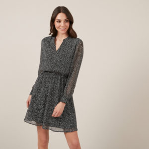 French Connection Abstract Spot Mini Dress
