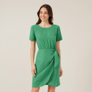 French Connection Tie Front Mini Dress