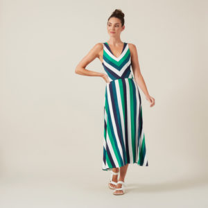 French Connection Stripe Jersey Dress