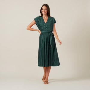 French Connection Pleated V