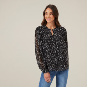 French Connection Floral Blouse