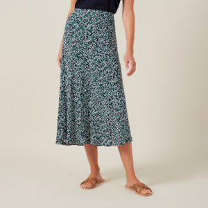 French Connection Floral Midi Skirt