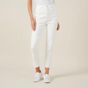 French Connection High Waist White Jean